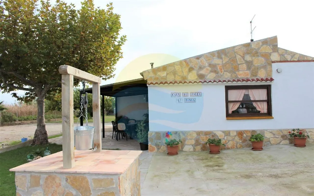 Fonsa - Casa Rural En El Delta Del Ebro Con Jardin Y Piscina Privada Villa Deltebre