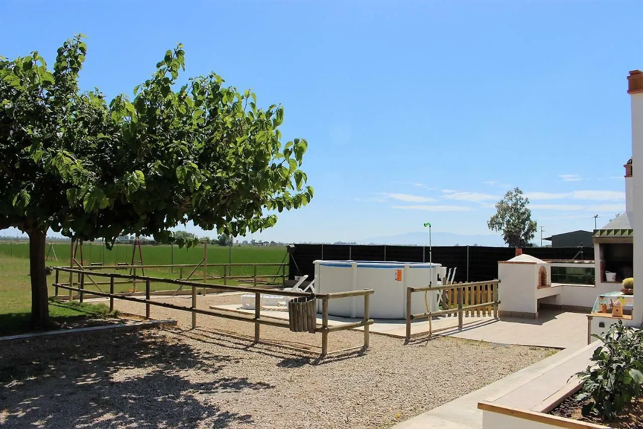 Holiday home Fonsa - Casa Rural En El Delta Del Ebro Con Jardin Y Piscina Privada Villa Deltebre