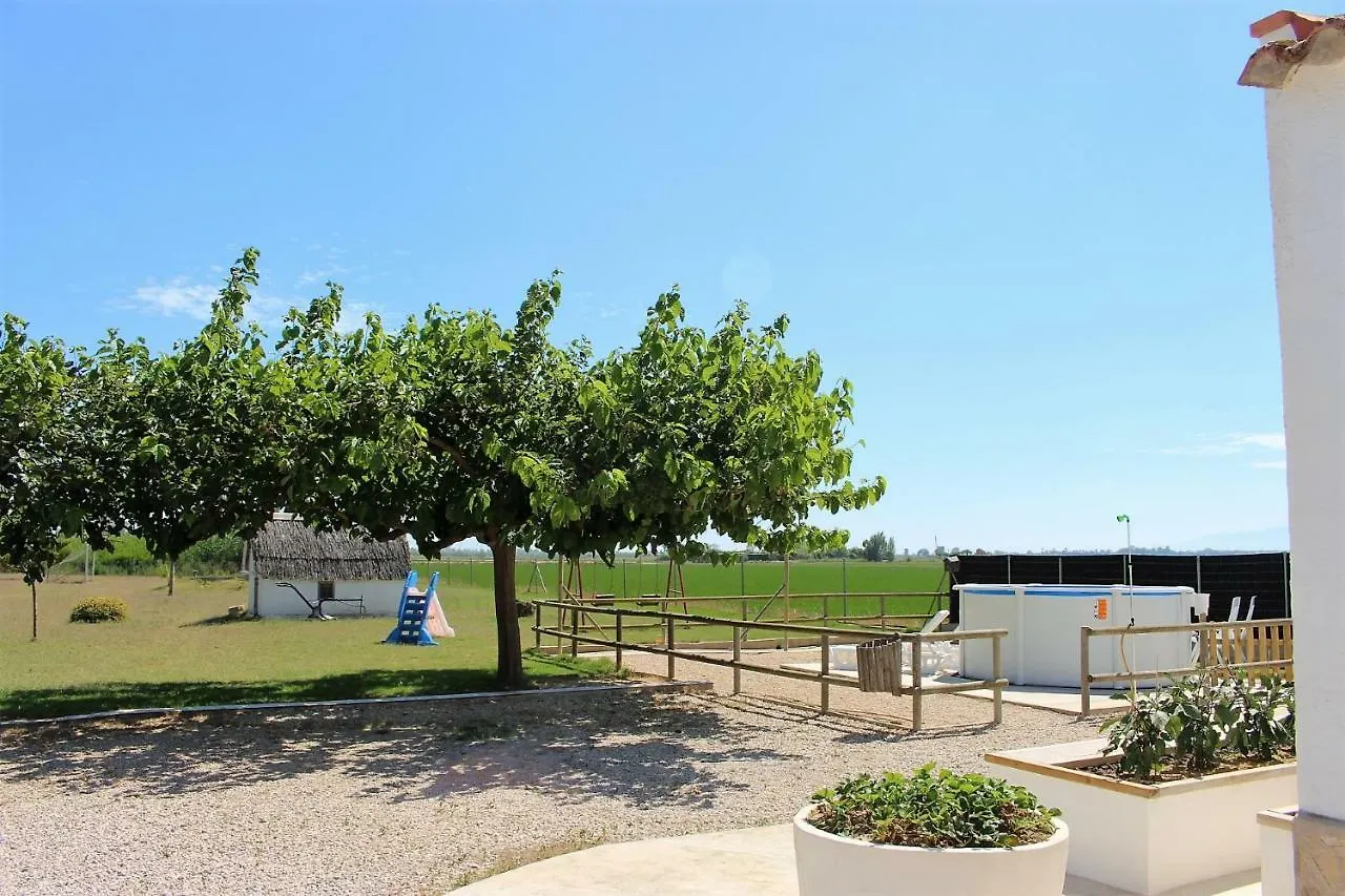 Fonsa - Casa Rural En El Delta Del Ebro Con Jardin Y Piscina Privada Villa Deltebre Holiday home